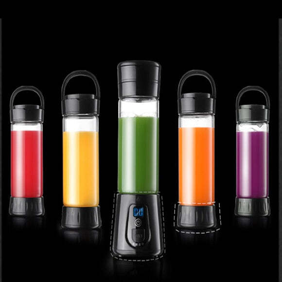 Color: BLACK - JuiceUp N Go Quick Portable Juicer And Smoothie Blender