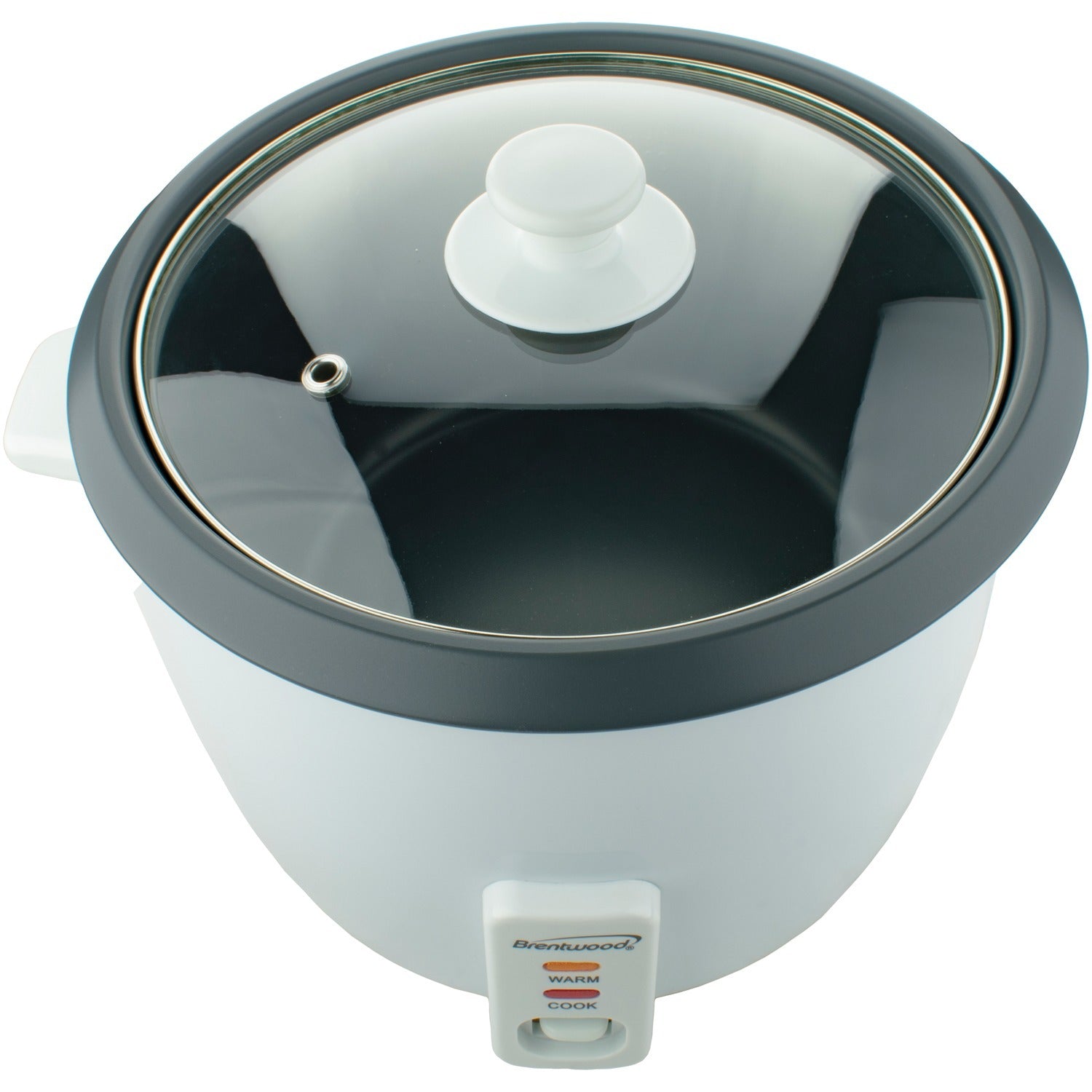 Brentwood Appliances TS-380S Rice Cooker with Steamer (10 Cups, 700 Watts)