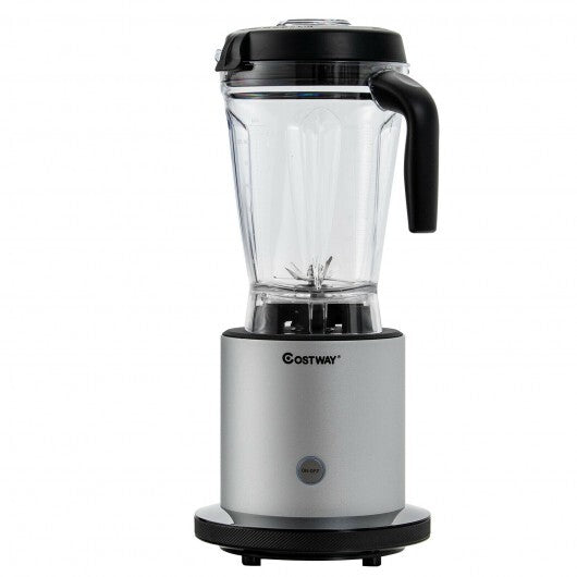 1500W Smoothie Maker High Power Blender with 10 Speeds - Color: Black