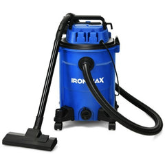 3 in 1 6.6 Gallon 4.8 Peak HP Wet Dry Vacuum Cleaner with Blower-Blue - Color: Blue