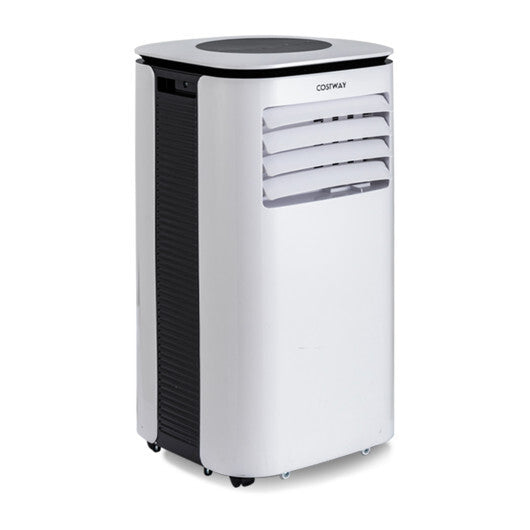 9000 BTU 3 in 1 Portable Air Conditioner with Fan and Dehumidifier-White