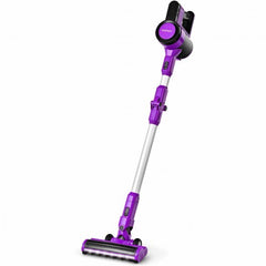 3-in-1 Handheld Cordless Stick Vacuum Cleaner with 6-cell Lithium Battery-Purple