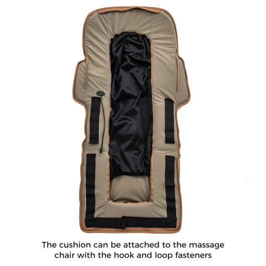 Massage Chair Backrest Cushion -Therapy?03?Parts-Coffee - Color: Coffee