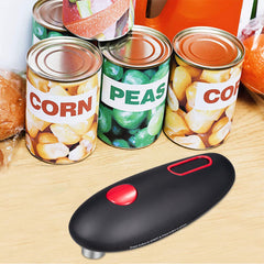 Electric Commercial Can Opener Automatic Smooth Edge Stainless Steal Hands-Free