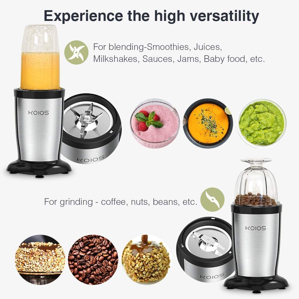 KOIOS 850W Personal Blender for Shakes and Smoothies