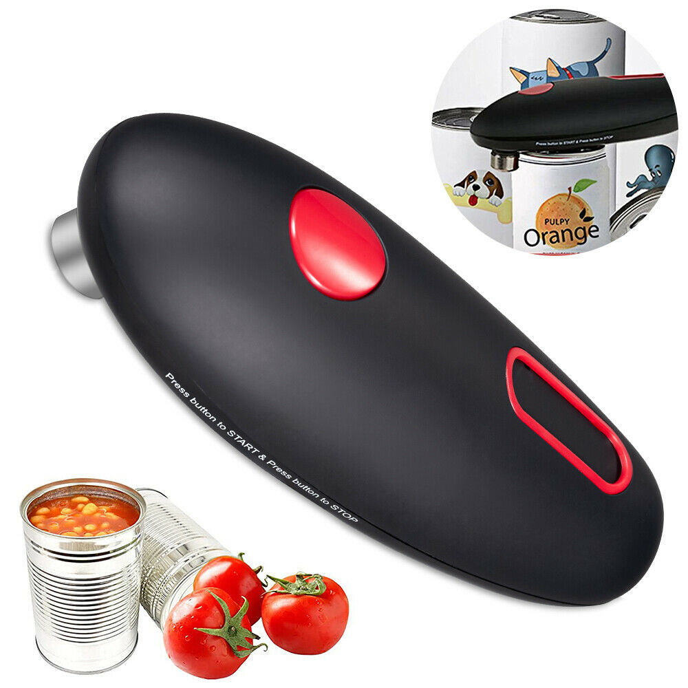 Electric Commercial Can Opener Automatic Smooth Edge Stainless Steal Hands-Free