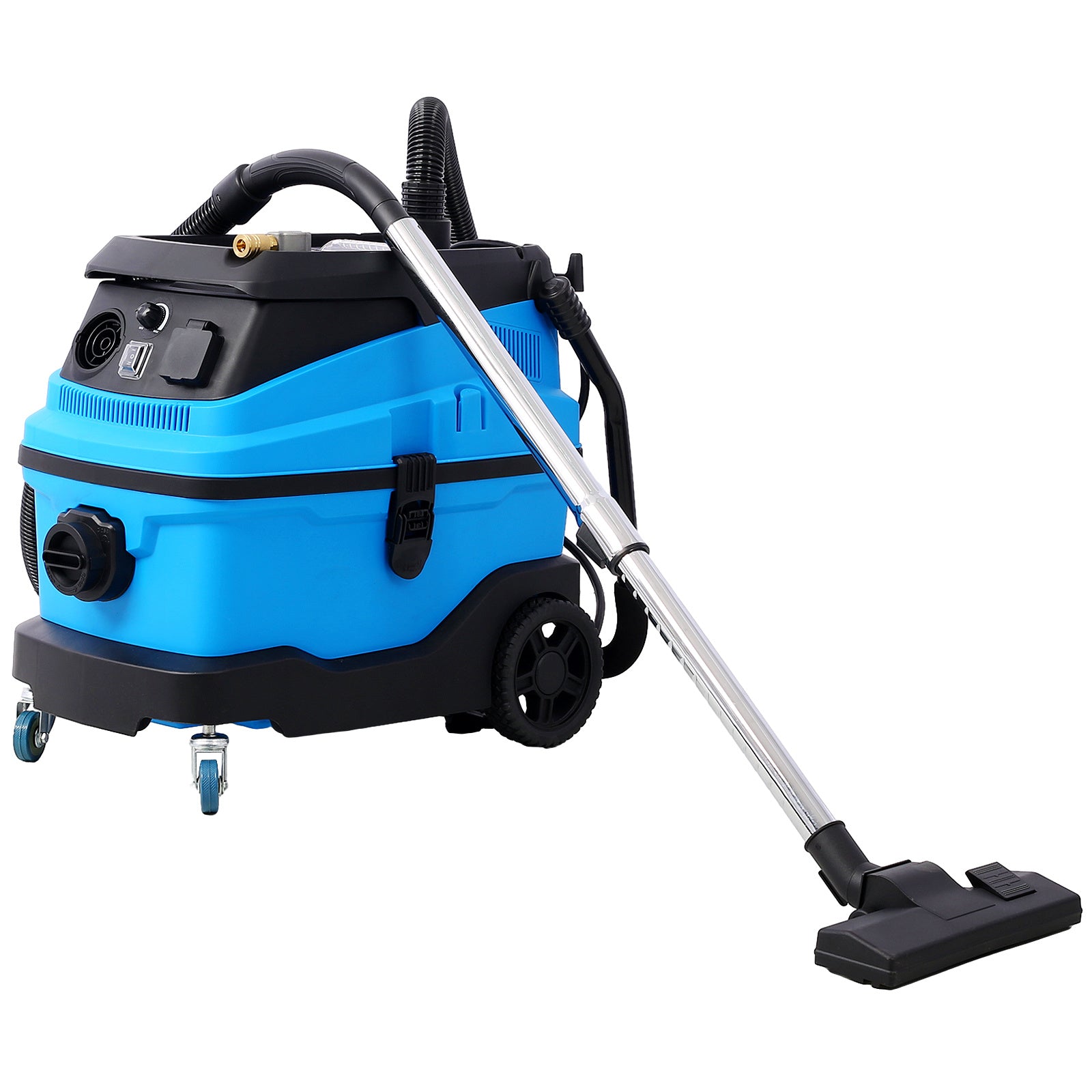 Wet Dry Blow Vacuum 3 in 1 Shop Vacuum Cleaner with More Than 18KPA Powerful Suction Great for Garage, Home, Workshop, Hard Floor and Pet Hair 8 Gallon Large Capacity 6 Peak Hp 1200W