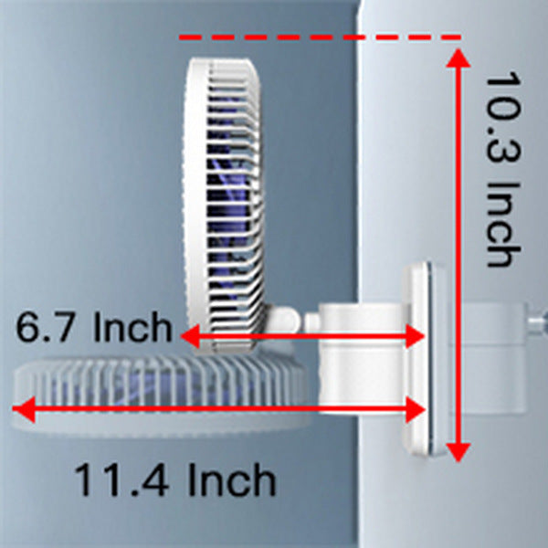 Airbition 8' Small Wall Mount Fan