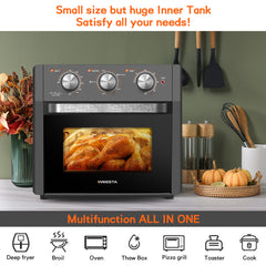 18L Air Fryer Oven (Gray)