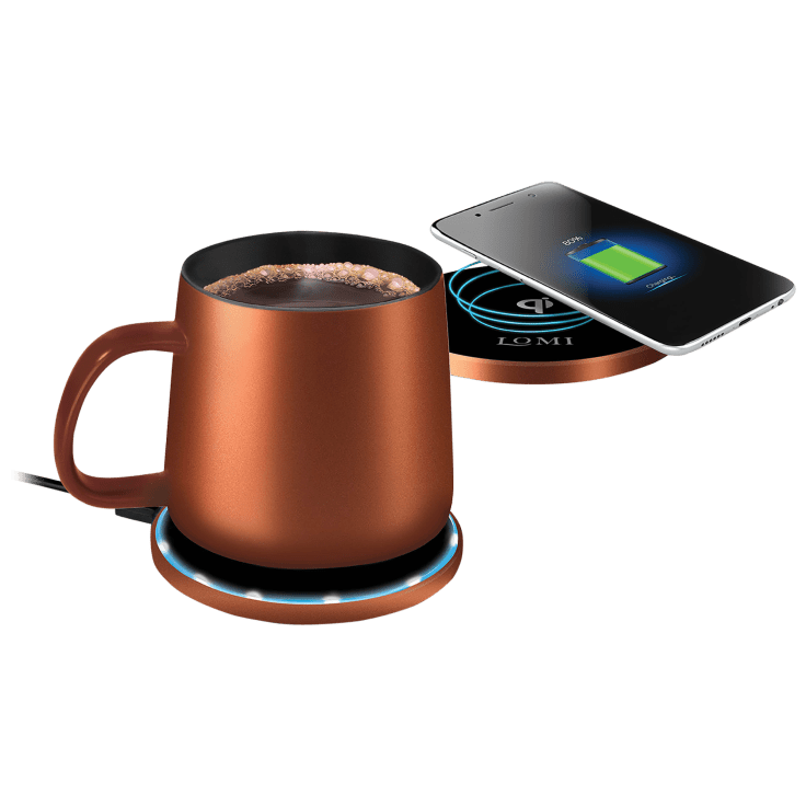 2-In-1 Smart Mug Warmer and QI Wireless Charger